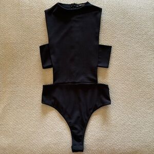 Missguided Black Bodysuit